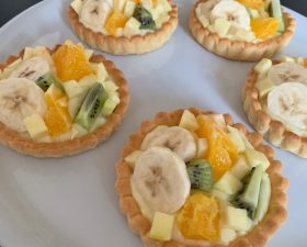 Tartelette aux fruits-Recettes Delphine