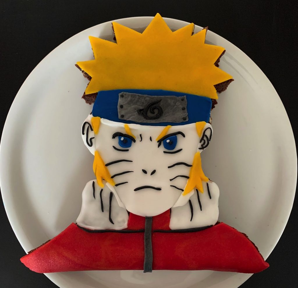 Gâteau Naruto